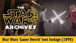 RARE Star Wars 'Laser Sword’ test footage (1976)