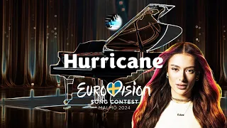 Eden Golan - Hurricane | Piano Cover by Reuven Papismedo | Eurovision 2024