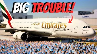 Emirates in BIG Trouble & FORCED To Increase Their A380s.  Here's Why!