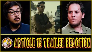 Article 15 Trailer Reaction and Discussion | Ayushman Khurrana