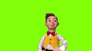 Mine (Lazy Town Song)  green screen