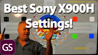 Sony X900H / X91J Best Picture Settings And Review