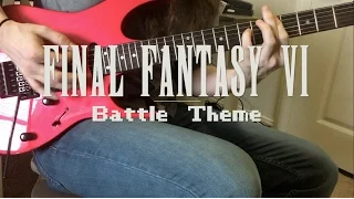 Final Fantasy VI Battle Theme - Metal Guitar Cover