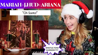 Mariah Carey + Ariana Grande + Jennifer Hudson "Oh Santa" REACTION & ANALYSIS by Opera Singer