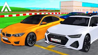 AMAZING RP CRMP - Я РАЗЫГРЫВАЮ СВОЙ ГЕЛИК! AUDI RS6 ПРОТИВ BMW M4 НА ГОНОЧНОМ ТРЕКЕ! 🌊ВОТЕР