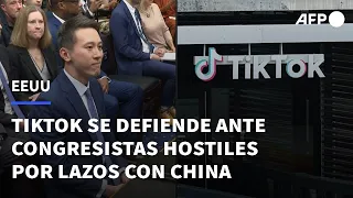 TikTok se defiende de congresistas de EEUU hostiles por lazos con China | AFP