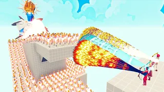 100x SUPER BOXER + 2x GIANT vs EVERY GODS - Totally Accurate Battle Simulator TABS