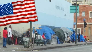 США - Я в Шоке от Лос Анджелеса (Опасные Районы, SKID ROW HOOD, Город Бомжей, Жесть)