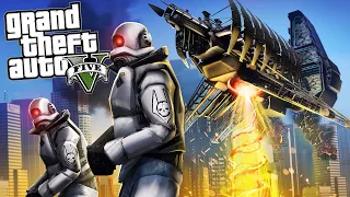 HALF LIFE COMBINE INVASION in GTA 5 Online!