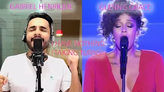 Gabriel Henrique and Glennis Grace taking Turns on I have nothing from Whitney Houston