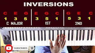 Understanding Chord Inversions Piano Tutorial for beginners