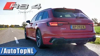 AUDI RS4 (B9) Avant 2.9 TFSI | PURE! SOUND | Exhaust REVS Onboard & FLYBY by AutoTopNL