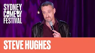 Why I Want To Kill The Bastard With The Leaf Blower | Steve Hughes | Sydney Comedy Festival