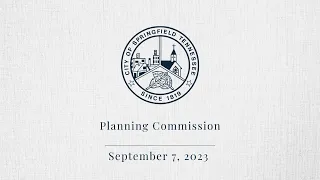Springfield Planning Commission Meeting - September 2023