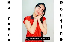 Night time haircare routine#shorts #haircare #nighttimeroutine