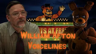 FNaF Movie William Afton/Steve Raglan/Springtrap All Voicelines