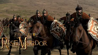 THE CLOSEST RISE OF MORDOR BATTLE EVER! - Total War Rise of Mordor Multiplayer Battle
