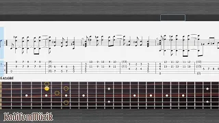 CU CU RRU CU CU PALOMA by Tomas Mendez Easy Fingerstyle Guitar Tutorial Tabs