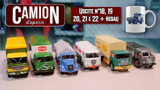 CAMION D'EPOCA DeAGOSTINI - Uscite 18, 19, 20, 21 e 22 + Regali