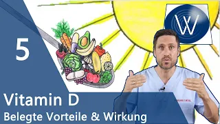 Vitamin D: 5 Vorteile der Calciferole Vitamin D2 + D3 - Evidenzbasierte Wirkung vom Sonnenvitamin