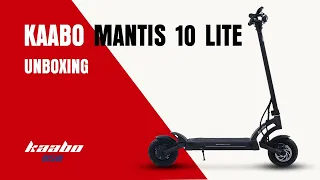 Unboxing of Mantis 10 Plus V3 / LITE Kaabo Electric Scooter🛴🛴