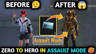 ZERO To HERO In ASSAULT MODE 🤯 PUBG METRO ROYALE