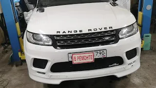 Range Rover Sport 3.0 - убрали ЕГР полностью, Чип 300 сил.