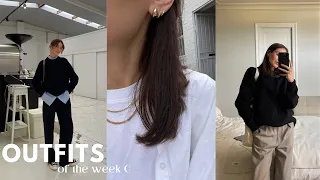 WHAT I WORE THIS WEEK | autumn/winter looks, everyday casual and easy to recreate (: