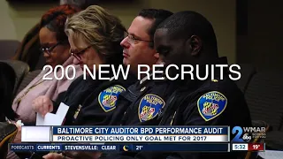 Officials conduct Baltimore Police Department performance audit