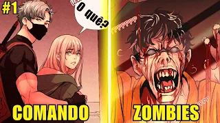 ELE A SALVOU DURANTE UM APOCALIPSE ZUMBI, MAS NÃO ERA HUMANO - Resumo Manhwa