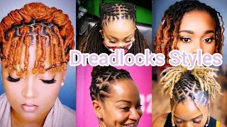 ♥️💯80 + Stylish New Dreadlocks Styles For Women | Best 2024 Short, Medium & Long Locs Styles 🔥🎄