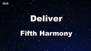 Deliver - Fifth Harmony Karaoke 【No Guide Melody】Instrumental