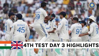 India vs England 4th Test 2024 Day 3 Highlights - SKY Cricket