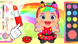 BABY LILY 🐞🌈 The Rainbow Ladybug Story