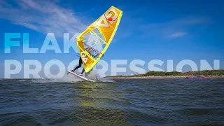 FLAKA PROGRESSION by Arne | FREESTYLE windsurfing