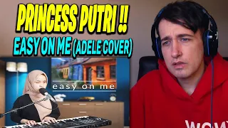 FIRST TIME HEARING: easy on me - adele (putri ariani cover) REACTION!!