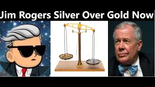 Jim Rogers : We Know How This Ends, Silver Is Better Than Gold Now