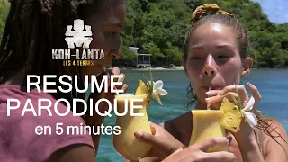 KOH LANTA LES 4 TERRES - RESUME PARODIQUE EN 5 MINUTES - EPISODE 10