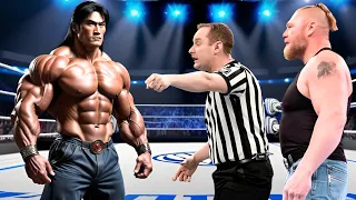 Full Match - Brock Lesnar vs Bodybuilder Liu Kang | Iron Man Match 2024 | WWE April 6, 2024