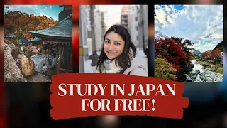 How do I study in Japan for free?