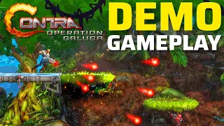 Contra: Operation Galuga DEMO Gameplay