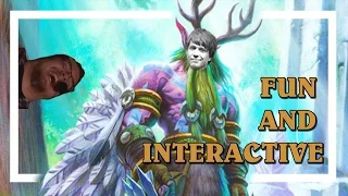 Hearthstone: Druid is fun and interactive