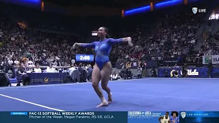 Margzetta Frazier Floor UCLA @ California 2023 9.925