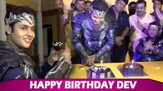 Dev Joshi Celebrates His Birthday On Baalveer Returns Sets With Bhaymar, Tauba- Tauba  & Crew