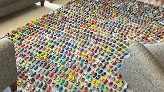 FAMILY ROOM FULL OF HOT WHEELS!!!