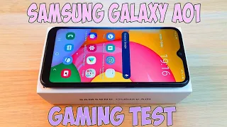 SAMSUNG GALAXY A01 GAMING TEST (SNAPDRAGON 439) - ИГРОВОЙ ТЕСТ!