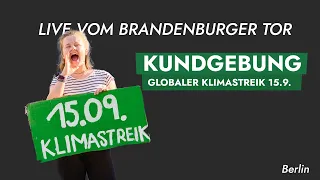 GLOBALER KLIMASTREIK IN BERLIN | Fridays for Future