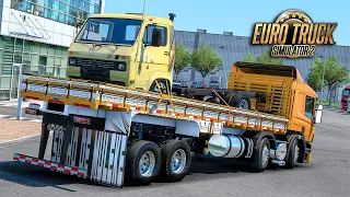Scania P310 Transportando outro Caminhão - Euro Truck 2 Mods 1.48