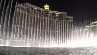 Bellagio Fountain on the 4th of July