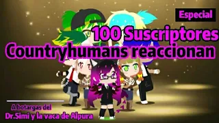 Especial 100 suscriptores Countryhumans reaccionan a botargas del Dr.Simi y la vaca de Alpura